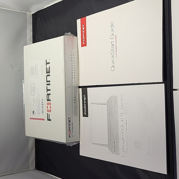 Fortinet Fortigate FG-60E Network Security Firewall with AC Adapter F/S